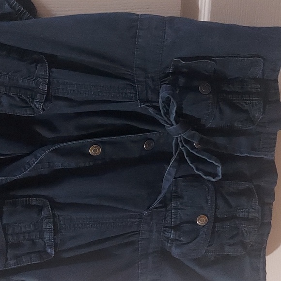 Size 16 Short Sleeve Denim Utility Jacket/Top - Picture 10 of 11